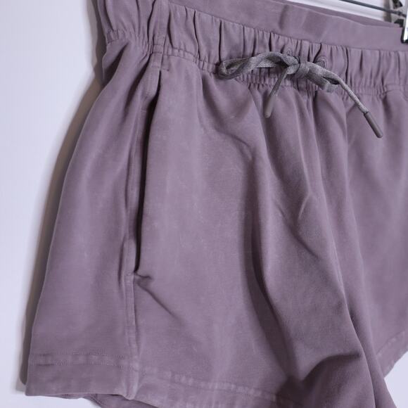 LULULEMON Inner Glow Short 3" Washed Half Moon High Rise Sweatshorts Women's 2 - Picture 5 of 10